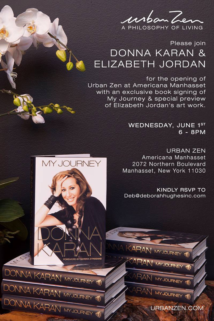Join Donna Karan to Celebrate Opening of Urban Zen