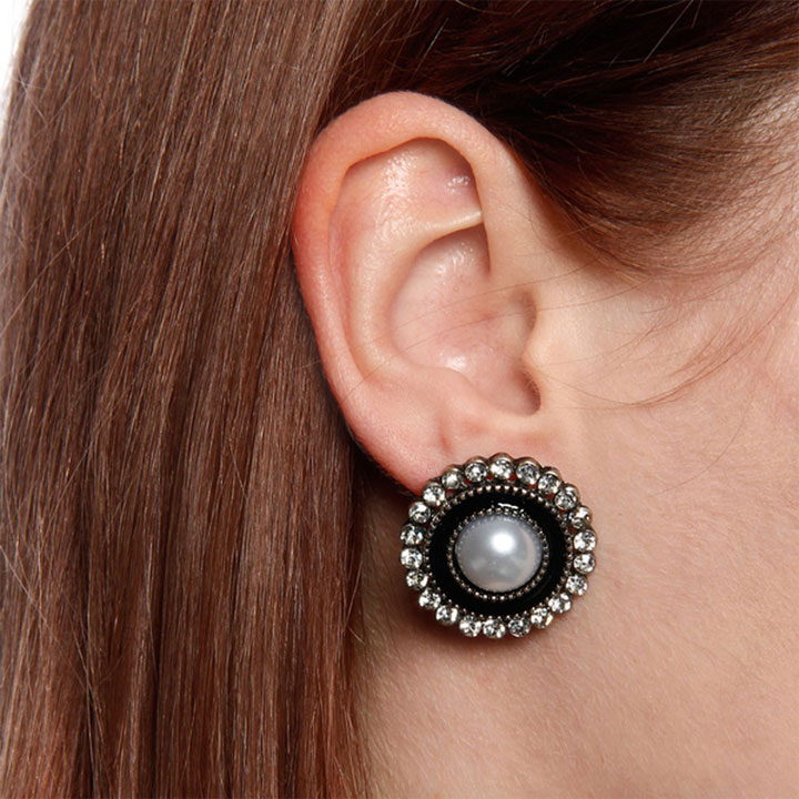 KC Signatures Classic Faux Pearl Earring Studs. Original Price - $24.99. Sale Price - $5 (80% off)