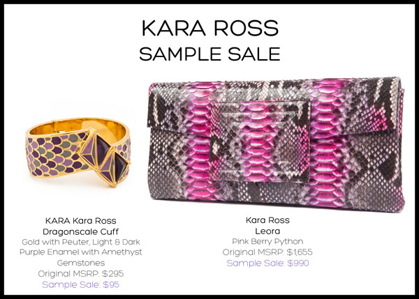 Kara Ross Sample Sale