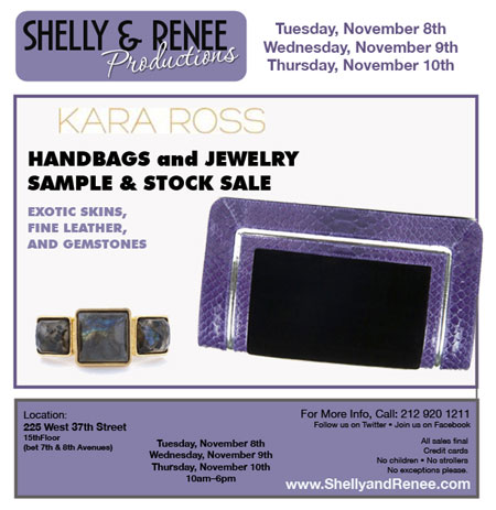Kara Ross Sample & Stock Sale