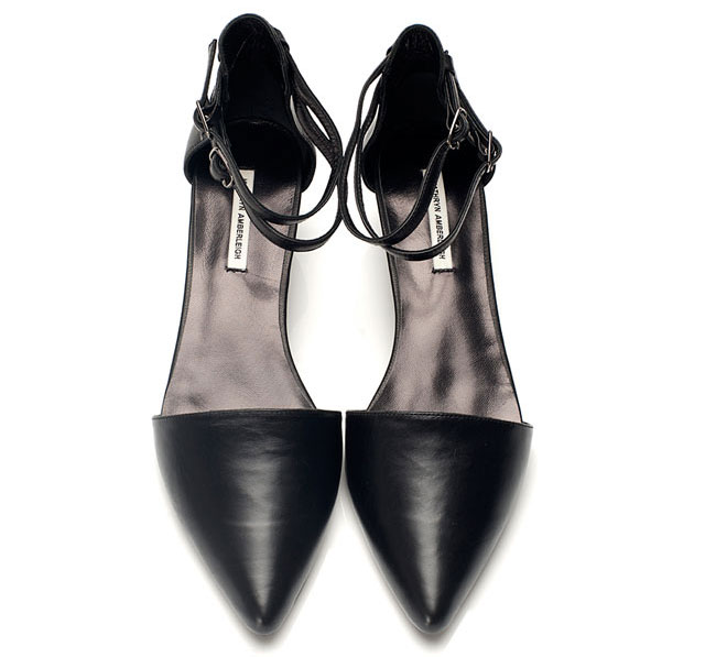 Kathryn Amberleigh Black Glossy Calfleather Shoes