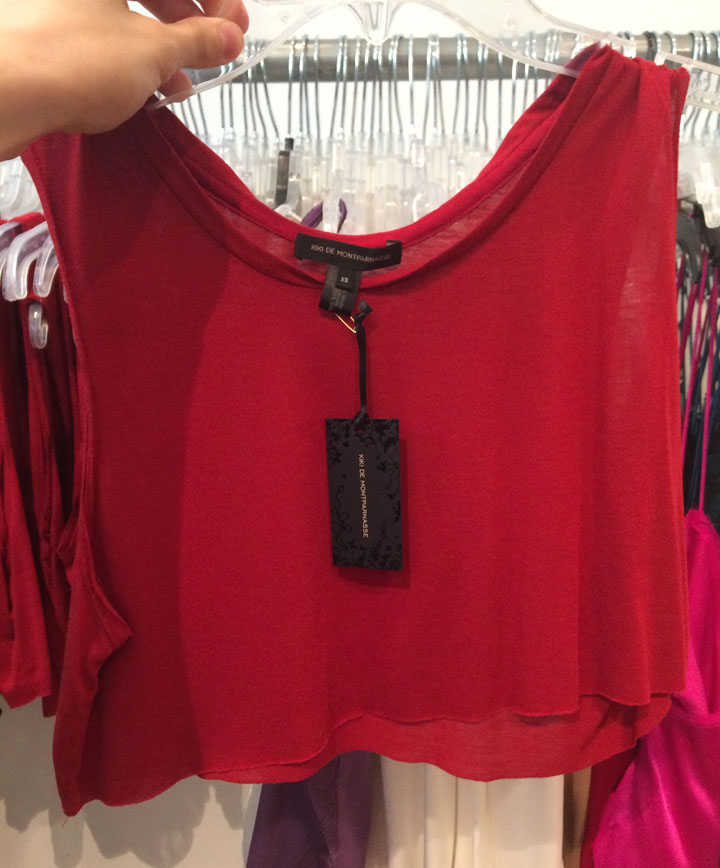 Jersey Cotton Cami for $40
