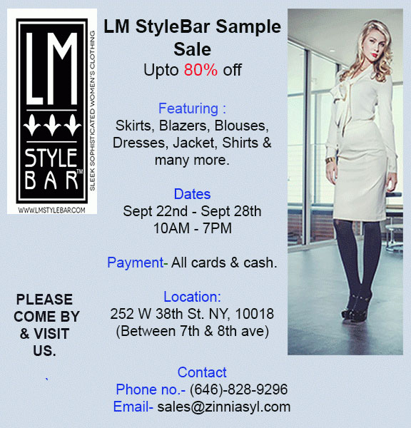 LM StyleBar Sample Sale