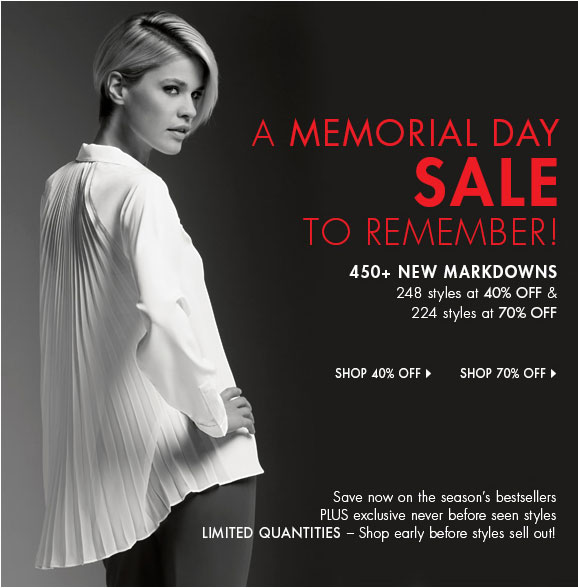 Lafayette 148 New York Memorial Day Online Sale