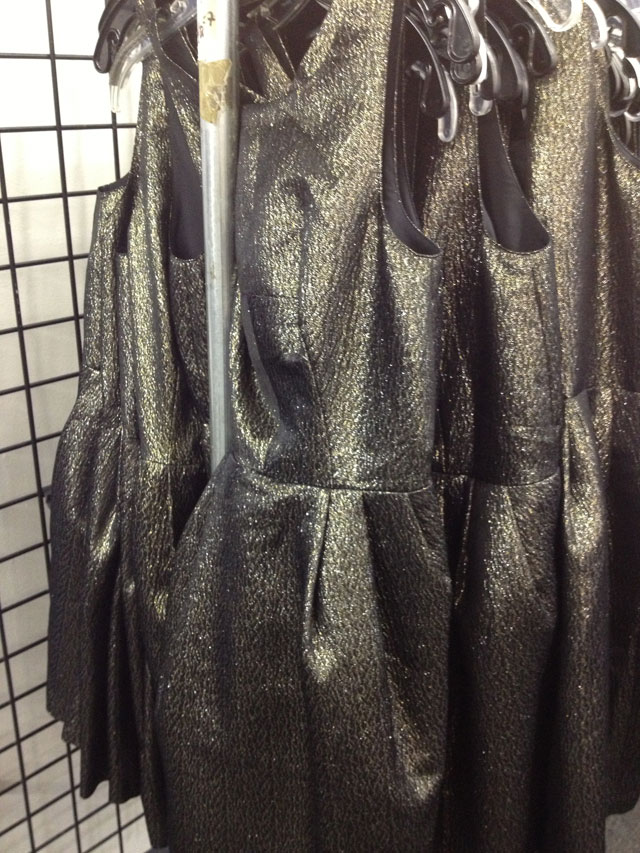 Lanna Black and Gold Dress ($40)