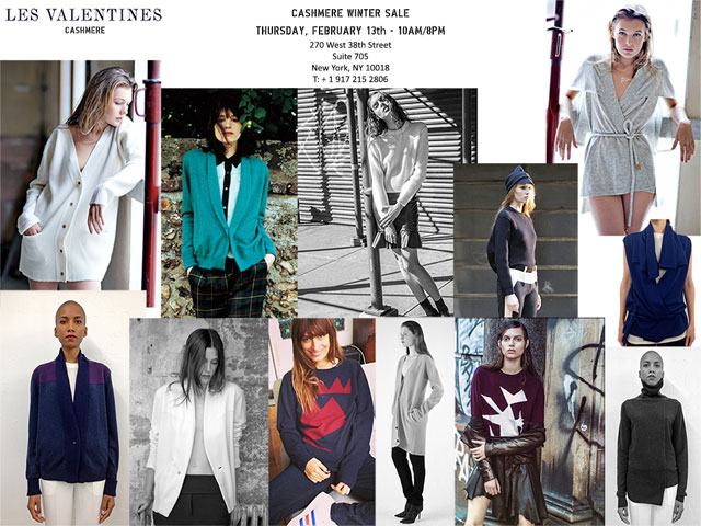 Les Valentines Cashmere Winter Sale