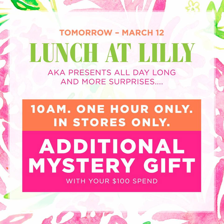 Lilly Pulitzer Lunch at Lilly