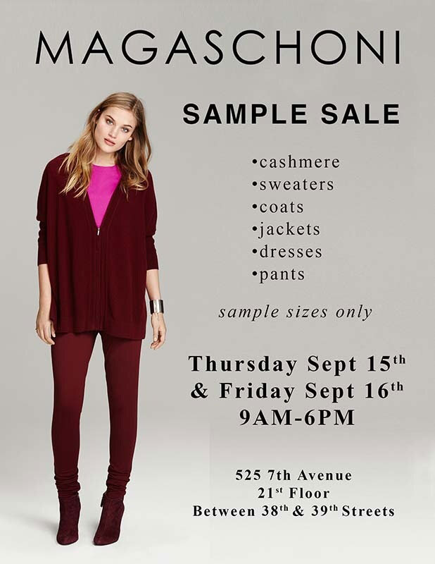 Magaschoni Sample Sale