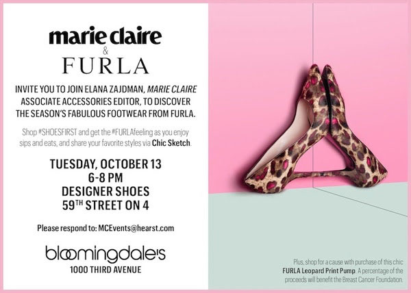 Marie Claire + Furla Footwear Event