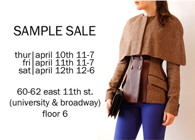 Marissa Webb Sample Sale