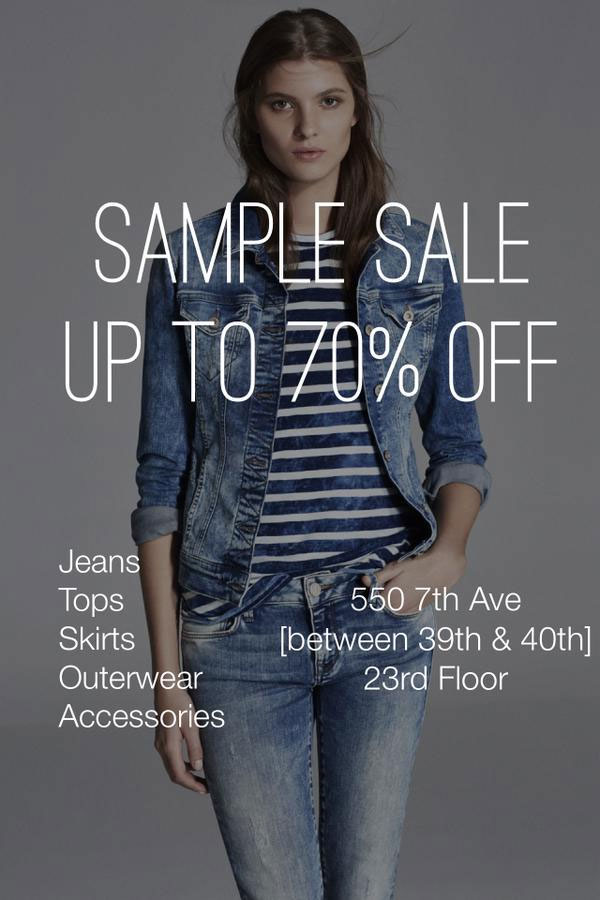 Mavi Sample Sale