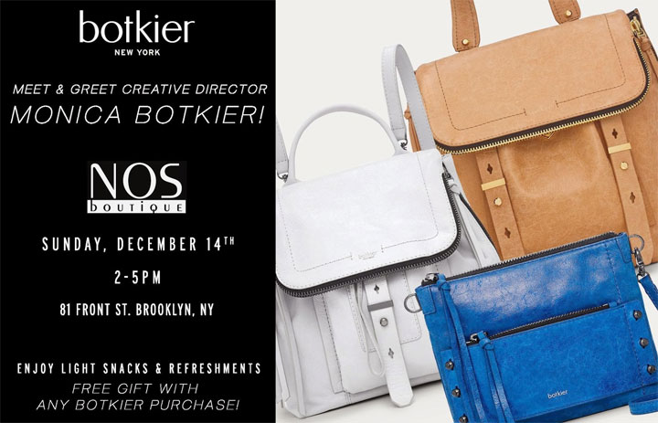 Meet and Greet Monica Botkier at NOS Boutique
