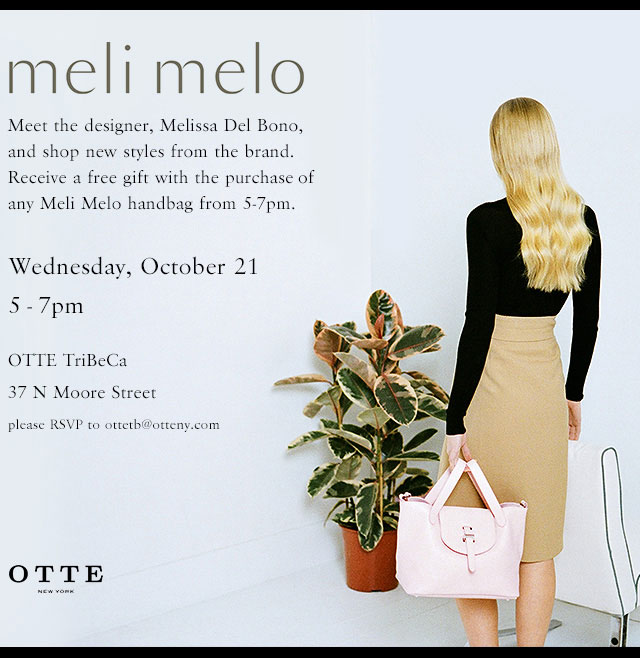 Meli Melo Trunk Show at OTTE Tribeca