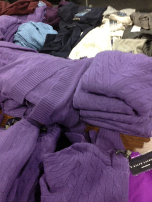 Merino Wool V Neck Sweaters ($157.50, orig. $525)