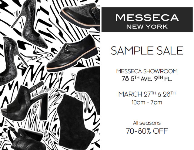 Messeca New York Sample Sale