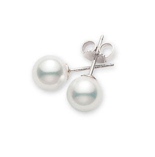 Mikimoto classic pearl studs will run you only $68 (orig. $170)