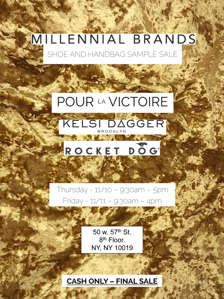 Millennial Brands Sample Sale 