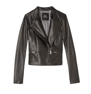 Leather Capelet Moto Jacket: $100 (orig. $995)