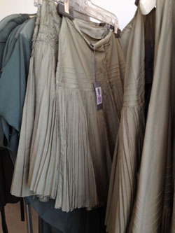 Cotton Voile Kingfisher Skirt ($75, orig. $620) 