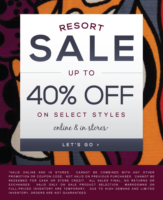 Nanette Lepore Resort Sale