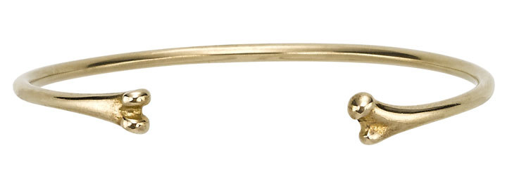 Nora Kogan Brass bone cuffs: $50 (orig. $147)