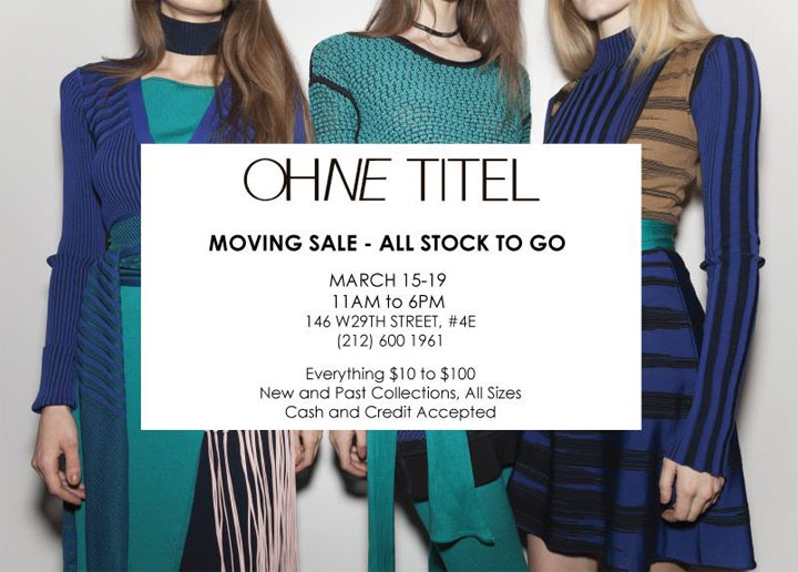 Ohne Titel Moving Sample Sale 