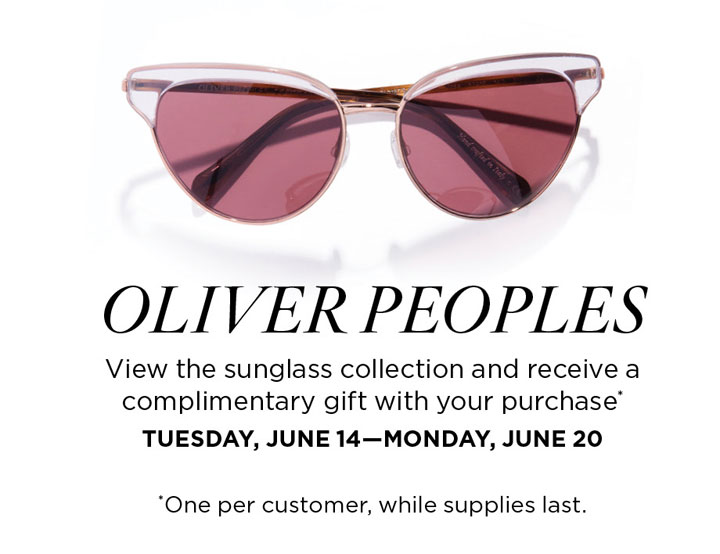 Oliver Peoples Trunk Show