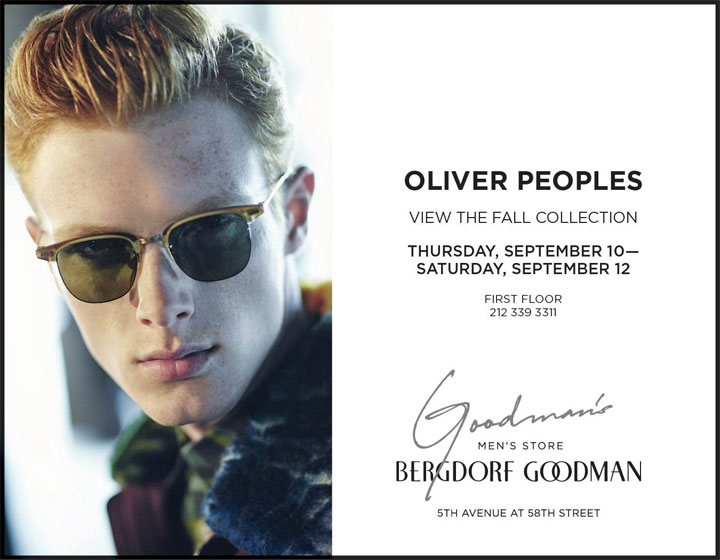 Oliver Peoples Trunk Show