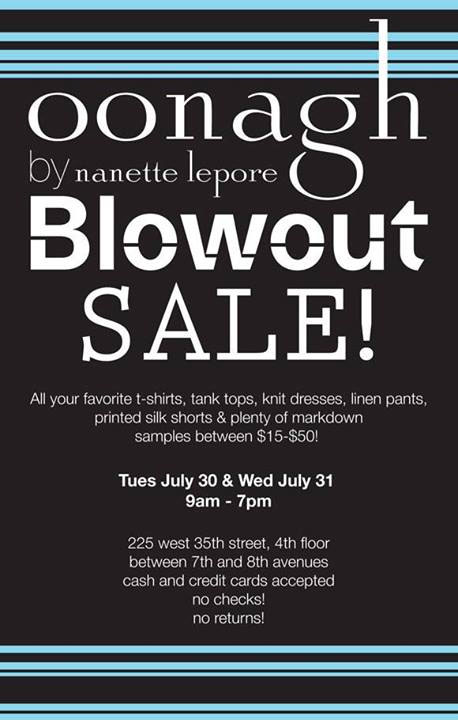 Oonagh by Nanette Lepore Sample Sale