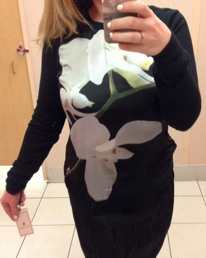 Altuzarra for Target Orchid Print Sweatshirt, $29.99