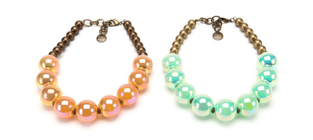 PONO by Joan Goodman Aurora B iridescent choker, once $190, now a steal at $75