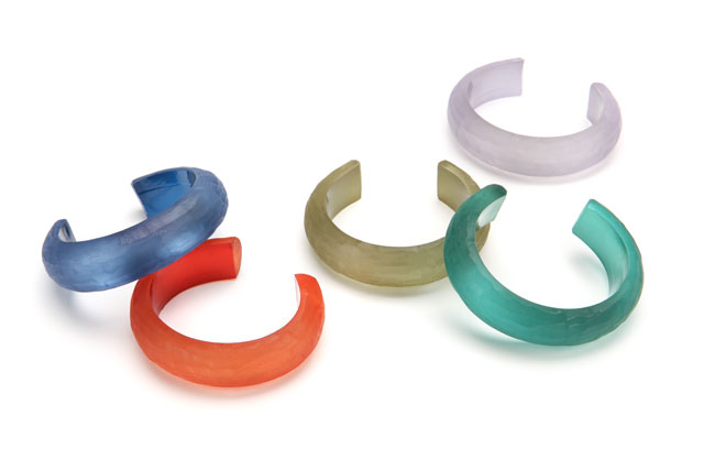 PONO by Joan Goodman Italian resin Colorful Cuffs at $10 a piece