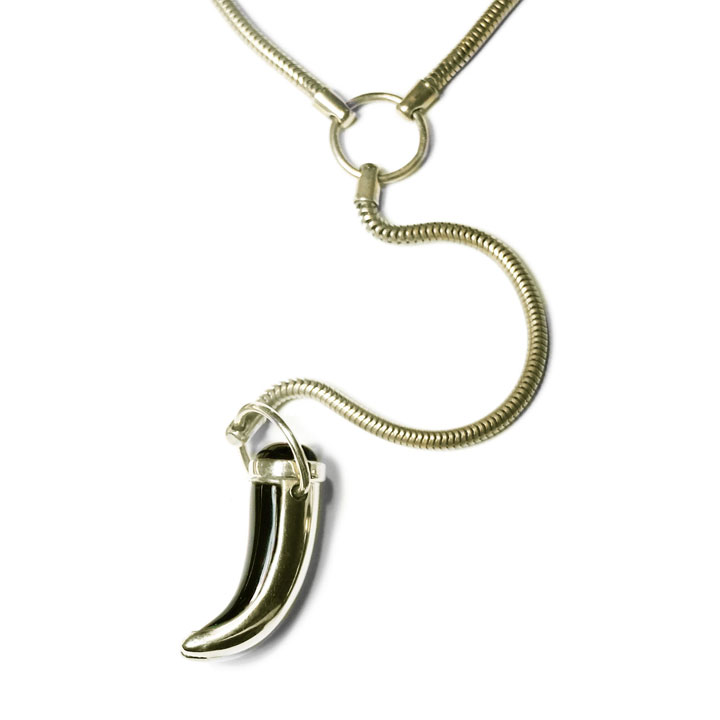 Pamela Love Inlay Horn Necklace: $50 (orig. $158)