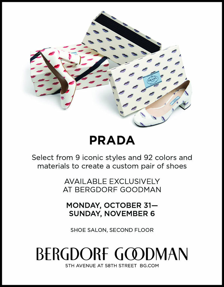 Prada Footwear Customization Event