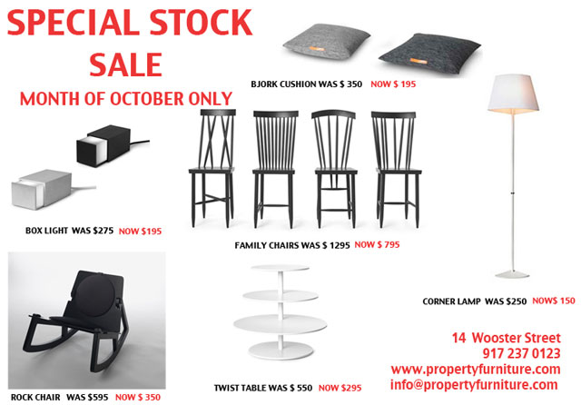 Property Furniture Special Stock Sale