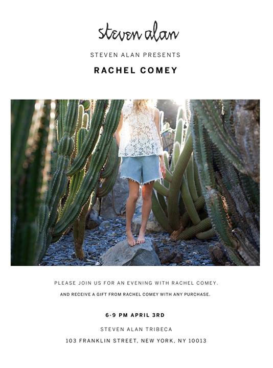 Rachel Comey Trunk Show & Personal Appearance