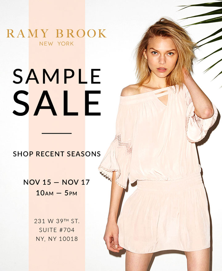 Ramy Brook Clothing New York Sample Sale - TheStylishCity.com