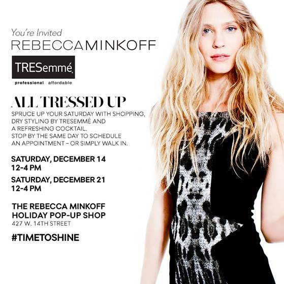 Rebecca Minkoff 'All Tressed Up' Shopping Event