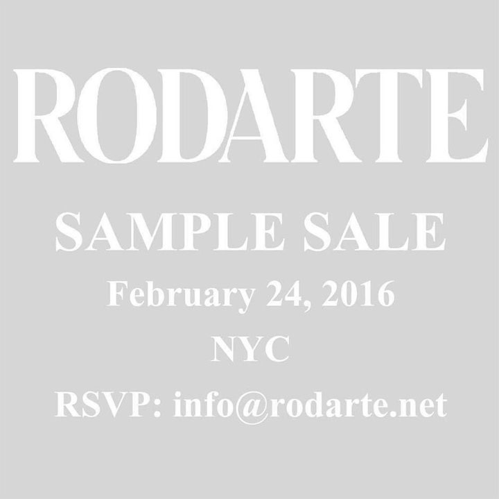 Rodarte Sample Sale