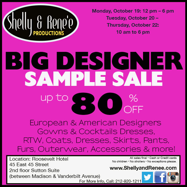 The Big Designer Sample Sale