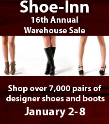 Shoe-Inn Annual Warehouse Sale