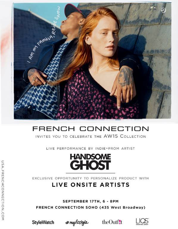 Shop & Rock with French Connection X Handsome Ghost 