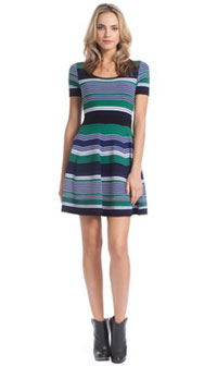 Shoshanna Fall 2013 Sample Sale Striped Dress