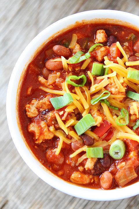 Slow Cooker Turkey Chili