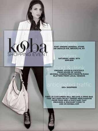 Spring To Life Shopping Event + Kooba Trunk Show