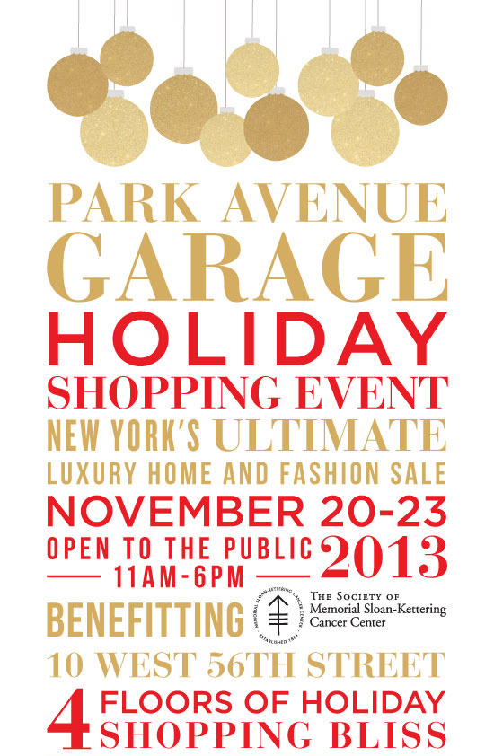 The Park Avenue Garage Holiday Sale