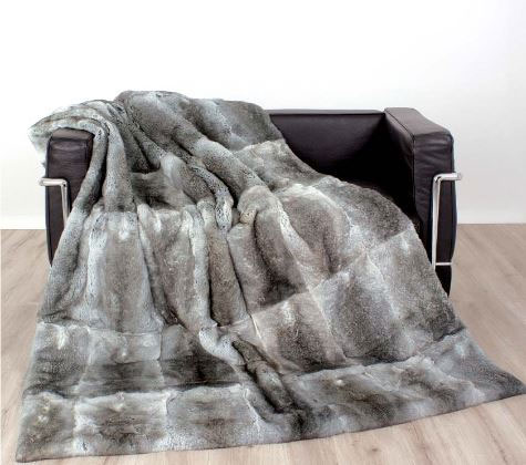 The Silver Peacock Real & faux fur blankets and throws: $800 - $2,000 (orig. $1,500 - $4,500)