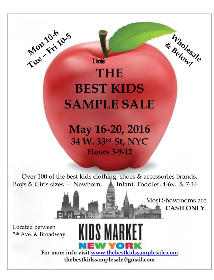 The Best Kids Sample Sale