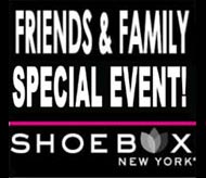 The Shoebox NYC Friends & Family Sale