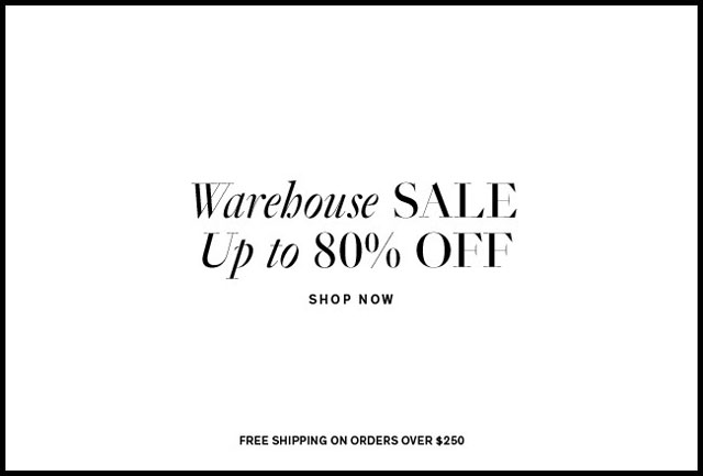 Theory Online Warehouse Sale